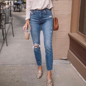 Abercrombie & Fitch | A&F The Skinny High Rise by Kathleen Post